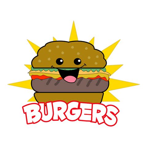 Burger Sign Cartoon Skybachers Locker