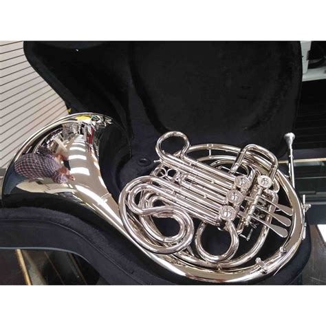 Schiller Elite French Horn Nickel Silver Finish Jim Laabs Music Store