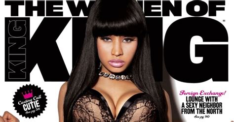 PamMichele Nicki Minaj Covers King Magazine Photo