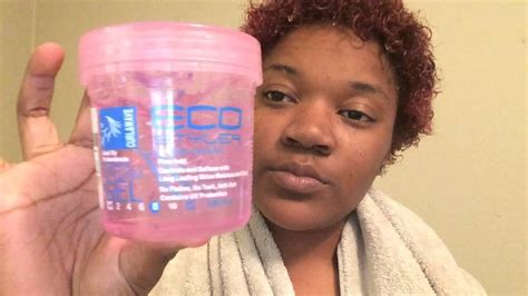 What is the best organic hair gel? Finger curls using echo styling gel on natural short hair ...
