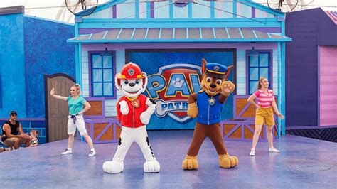 See Nickelodeons Paw Patrol On Holiday Show At Sea World On The Gold