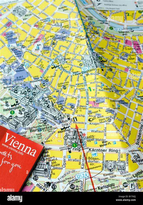 Street Map Of Vienna Austria Maps Of The World