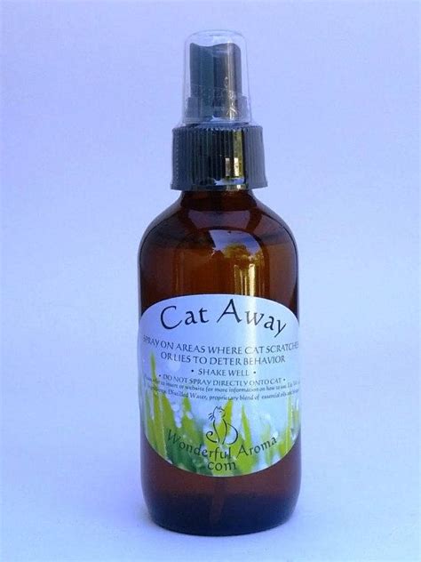 These plants naturally repel cats from the area because they smell unpleasant to them. Cat Away Spray This aromatherapy cat repellent spray helps ...