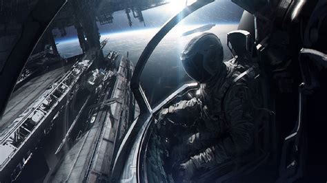 White Astronaut Suit Science Fiction Space Astronaut Andree Wallin