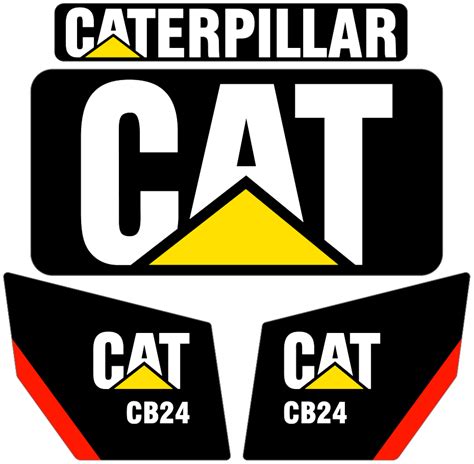Caterpillar Cb24 Decal Set All Things Equipment