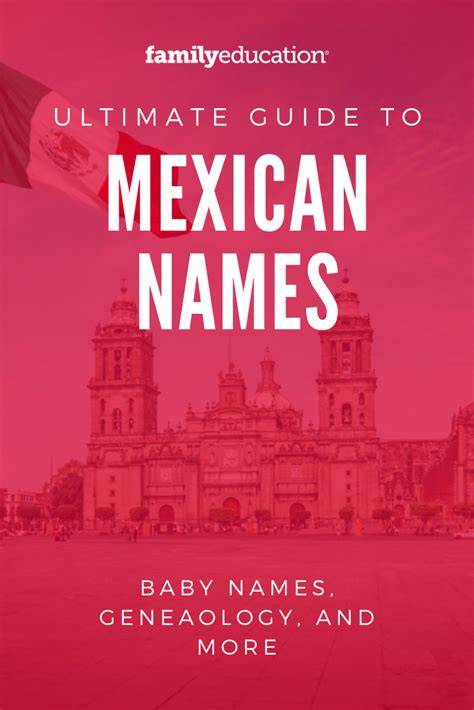 The Ultimate Guide To Mexican Names Artofit