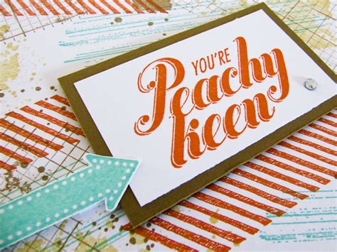 Live life peachy keen see somthing you like on our page? Stampin Up - You're Peachy Keen - Post By Demonstrator ...