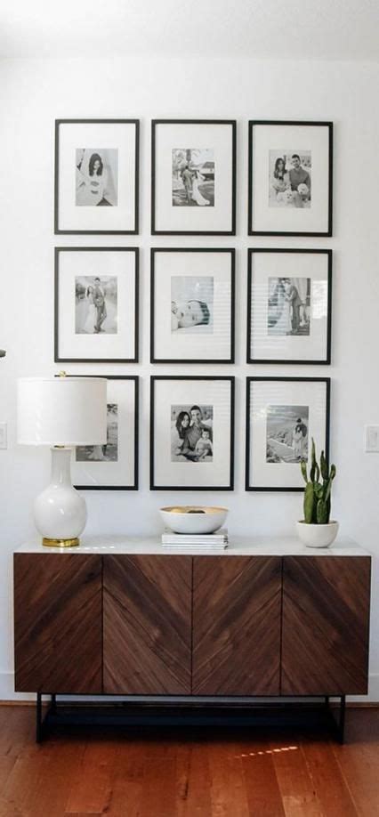 55 Ideas For Black And White Gallery Wall Gallery Wall Living Room