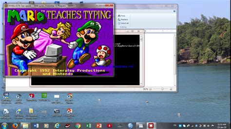 របៀបដំឡើង How To Install Mario Typing On Window 7 With Full Screen