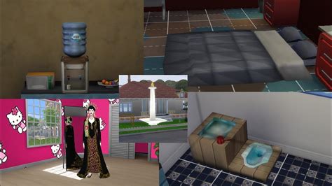 The Sims 4 Cc Toilet Jongkok Monas Galon Sims Tray Doblebad Floor