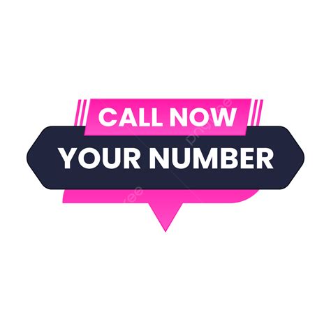 Transparent Call Now Button Text Box Lower Third Call Now Banner Call