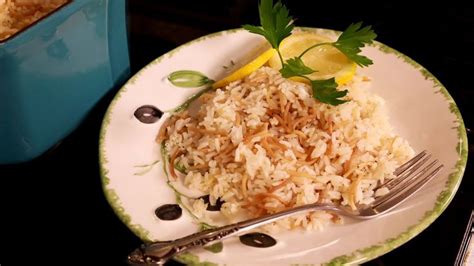 Mediterranean Rice Pilaf With Vermicelli Rice Pilaf Pilaf Greek Recipes