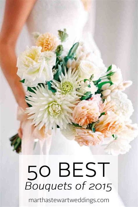 50 Best Bouquets Of 2015 Martha Stewart Weddings