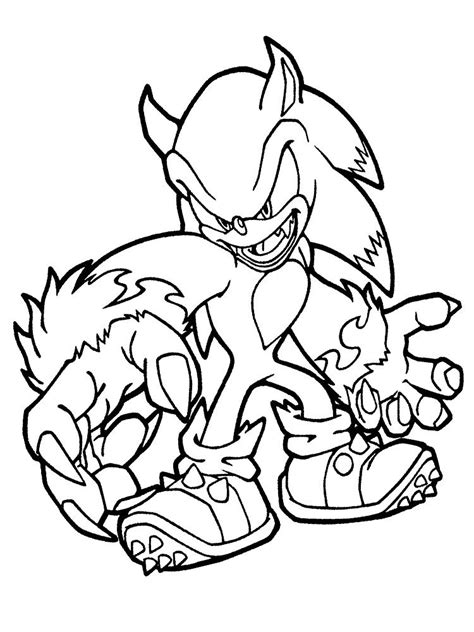 Sonic Exe Dibujos De Sonic Para Colorear E Imprimir Gratis Dibujos
