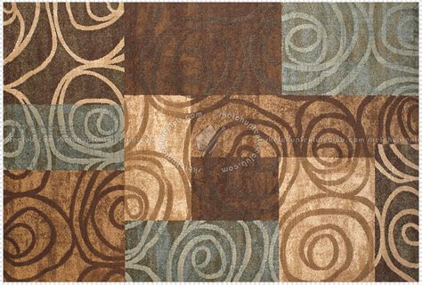 Patchwork Patterned Contemporary Rug Texture 20076