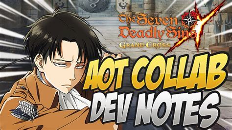 Aot Collab Dev Notes All Charater Info Collab Info Seven Deadly