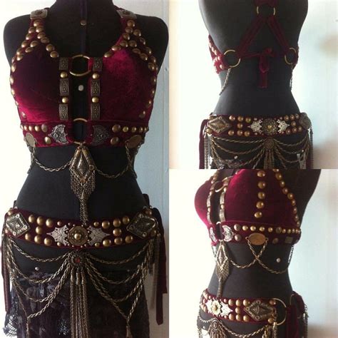 Costumes Imani Tribal Fusion Line Tribal Fusion Costume Belly Dance Outfit Dance Outfits