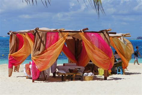 Beachside Massage Tents