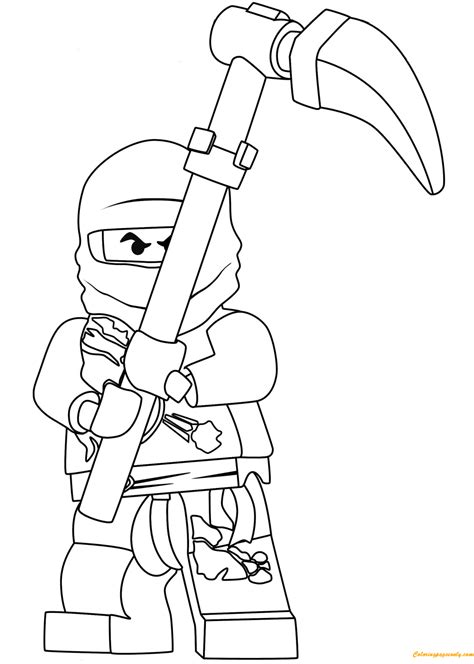 This will also help your child recall scenes and remember the. Lego Ninjago Cole Coloring Page - Free Coloring Pages Online
