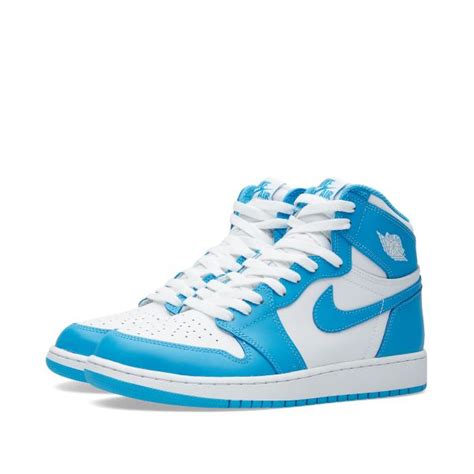 Nike Air Jordan 1 High Top Blue Badcre