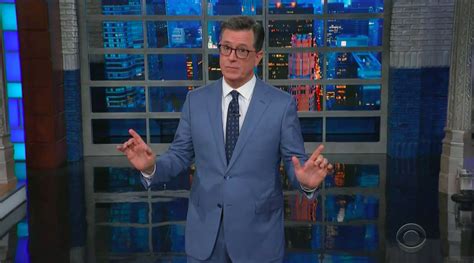 Stephen Colbert Mocks Trumps Feigned Helplessness Over Send Her Back