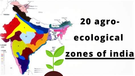 Agro Ecological Zones Of India Youtube