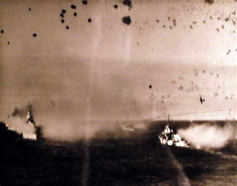 Japanese Kamikaze Attacks Uss Louisville Ca 28 At Lingayen Gulf