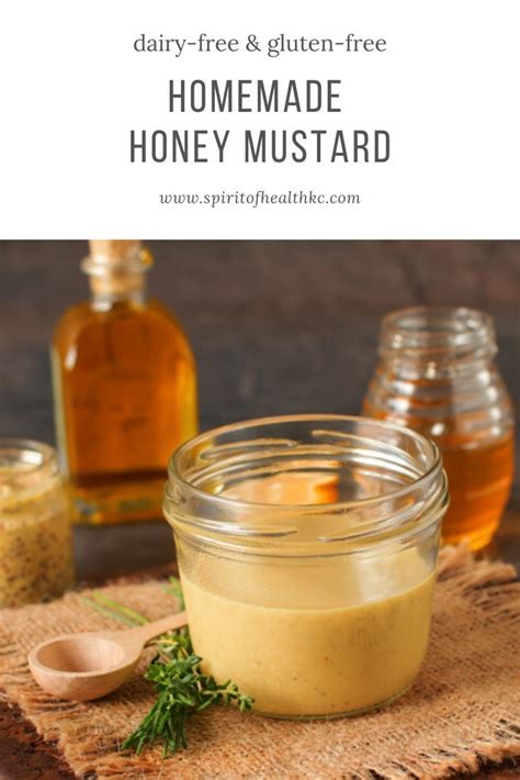 Honey Mustard Dip Homemade Honey Mustard Dijon Mustard Ginger Honey