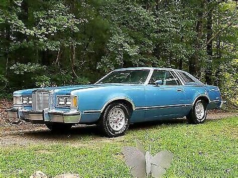 1979 Mercury Cougar Blue Rwd Automatic Xr7
