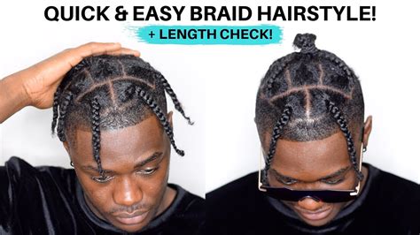 This is a quick read, i take requests. Men's Braid Hairstyle for Black Hair! | Quick & Easy for ...