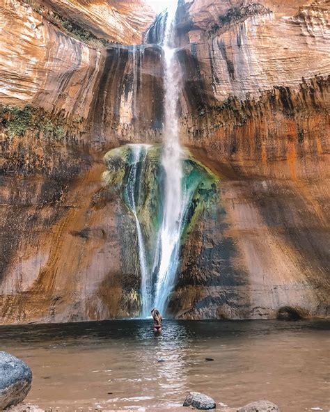 Hiking And Camping At Lower Calf Creek Falls Utah Karabou Adventures