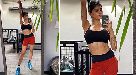 Fashion News Mia Khalifa Flaunts Perfect Abs In The Latest Instagram Pic Pornhub Legend Gives