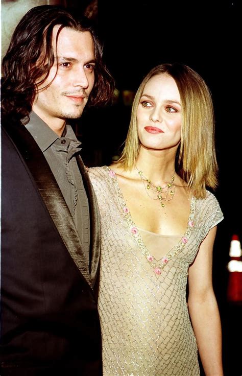 Johnny Depp and Vanessa Paradis Photos Photos - Premiere of 