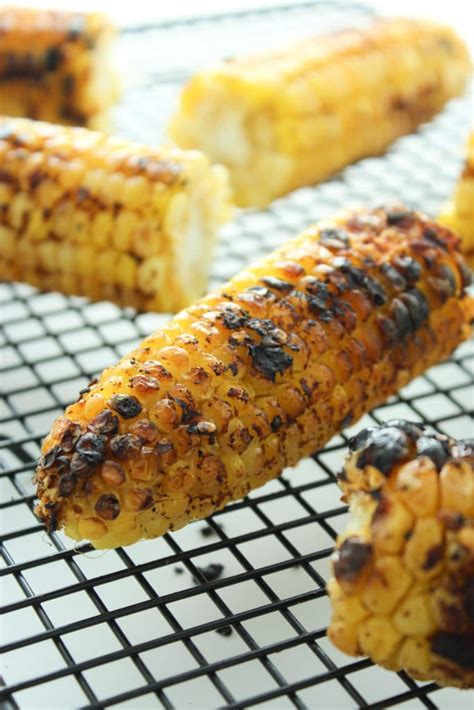 Easy Grilled Sweet Corn From The Fitchen