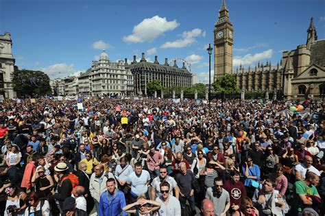 Brexit Protest London 30000 In March For Europe Demo Calling For Uk