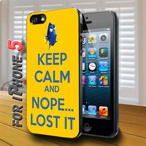 Keep Calm And Nope Lost It Black Case Cool Phone Cases Phone Case