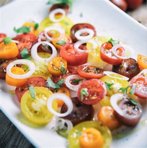 Balsamic Tomato And Onion Salad Access Health