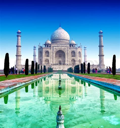 Taj Mahal Palace I Indien Indian Temple Stock Foto Colourbox