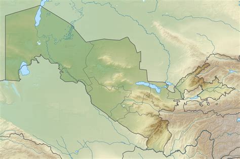 Maps Of Uzbekistan Detailed Map Of Uzbekistan In English Tourist