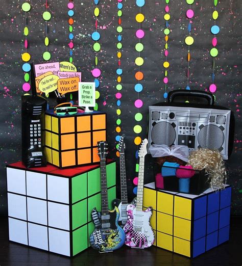 Pin By Jennifer Worsham On 80s Party 80s Party Decorations 80s