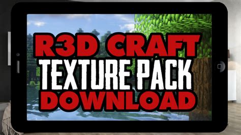 Mcpe R3d Craft Resource Pack Download Texture