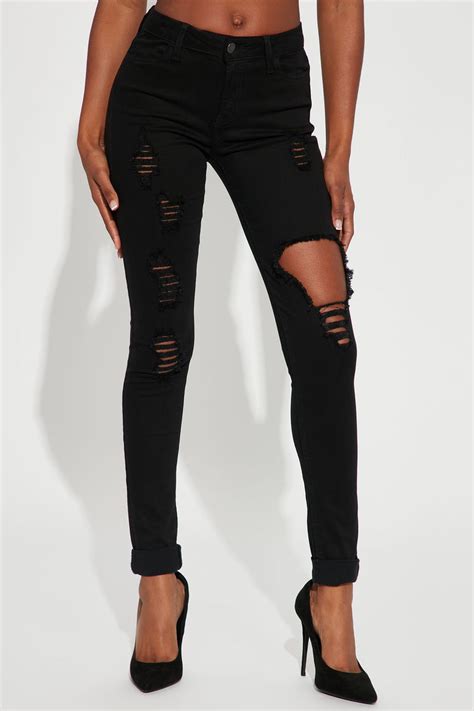 Tall Glistening Jeans Black Fashion Nova Jeans Fashion Nova