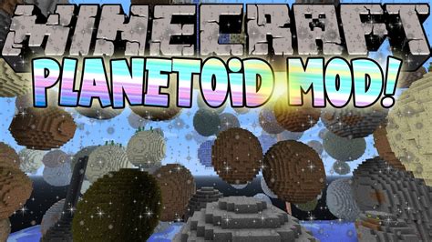 Minecraft Mods Planetoid Mod Unlimited Planet Exploration Youtube