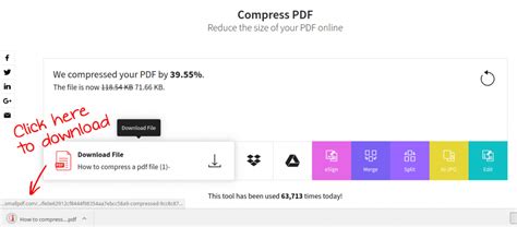 How To Compress A Pdf File Using Online Converters Windows Apps And