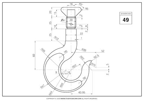 Autocad 2d Drawings For Practice