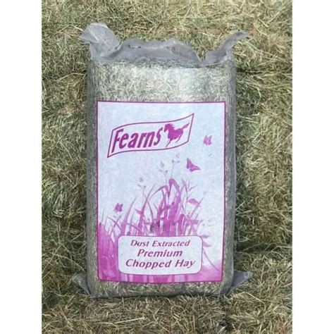 Timothy Rye Grass Hay Mix Fearns Farm Premium Chopped Hay 105kg