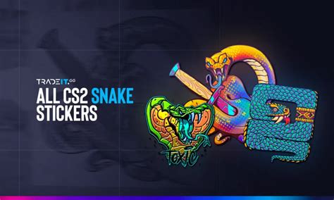 All Cs2 Snake Stickers