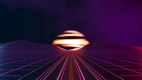 Last Road 4k By Axiomdesign On Deviantart Synthwave Abstract