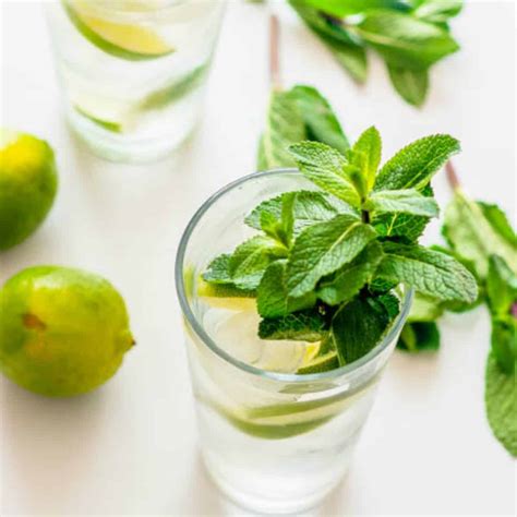 Mint Lime Drink That Girl Cooks Healthy