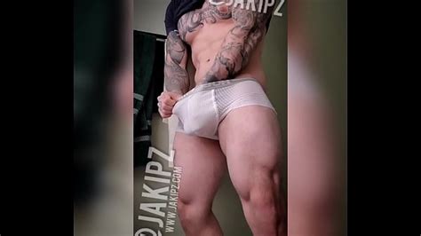 Jakipz Rubbing His Huge Bulge In White Underwear Xxx Videos Porno